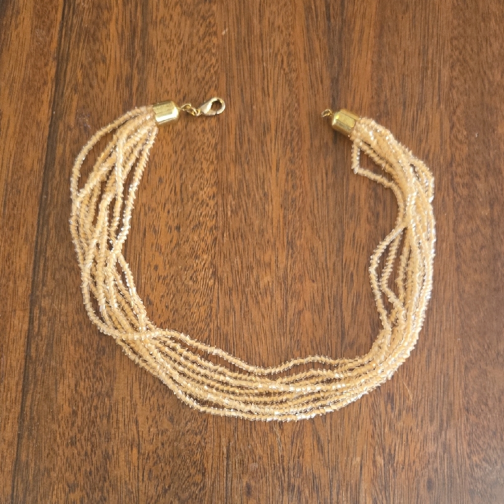 Vintage Seedbead Necklace